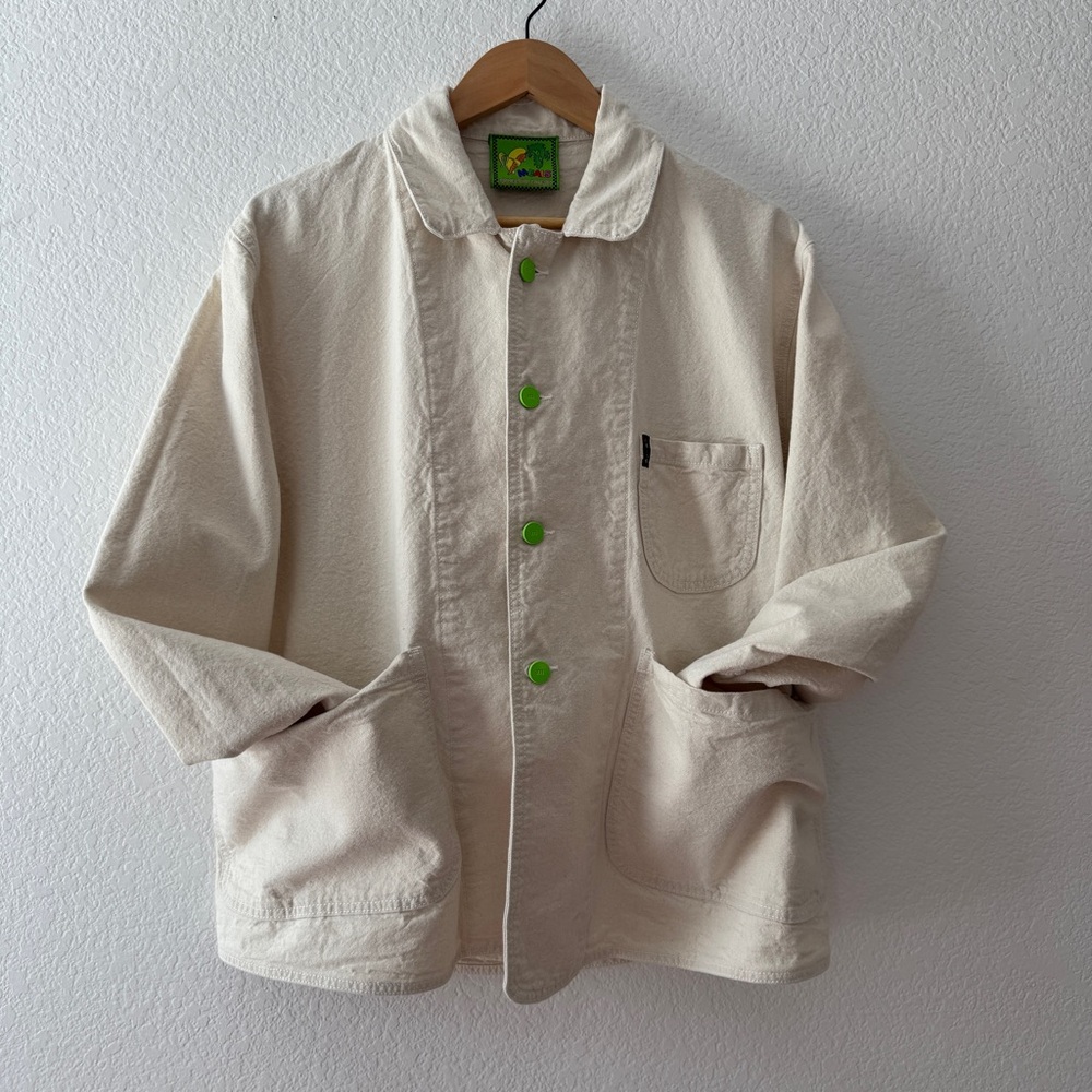 Meals Forager Jacket in Flour Unisex size Small